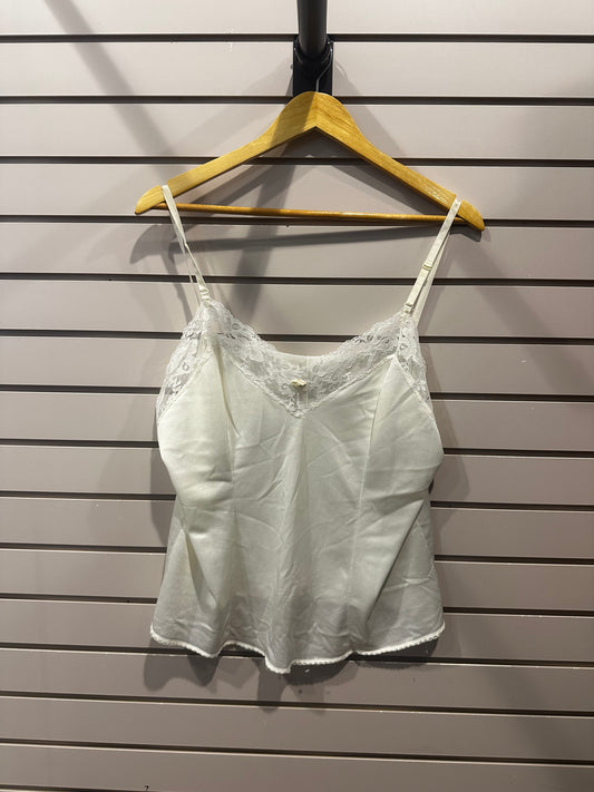 Vintage White Slip Tank