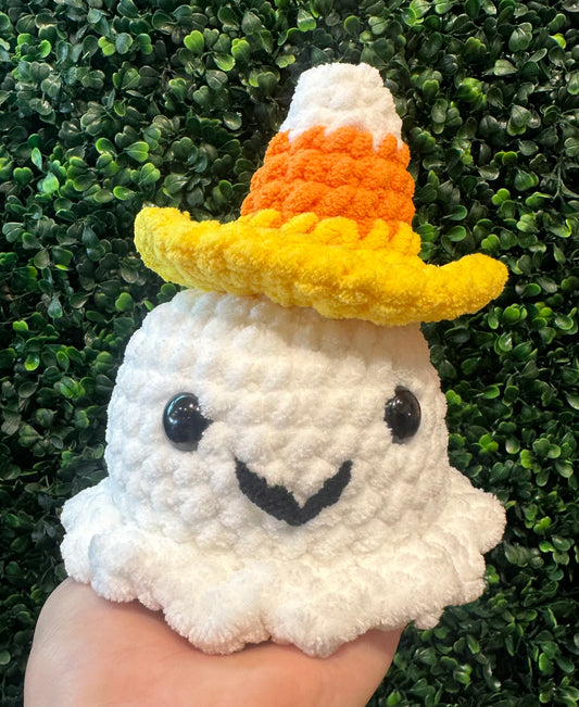 Crochet Ghost w/ Hat