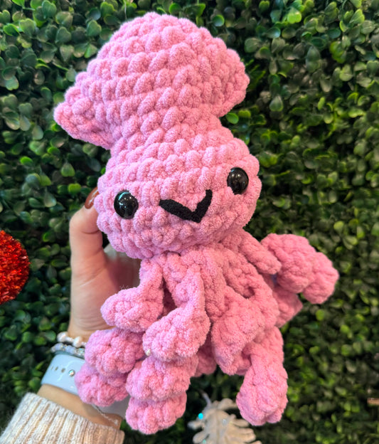 Crochet Squid - Storm and Sky Shoppe