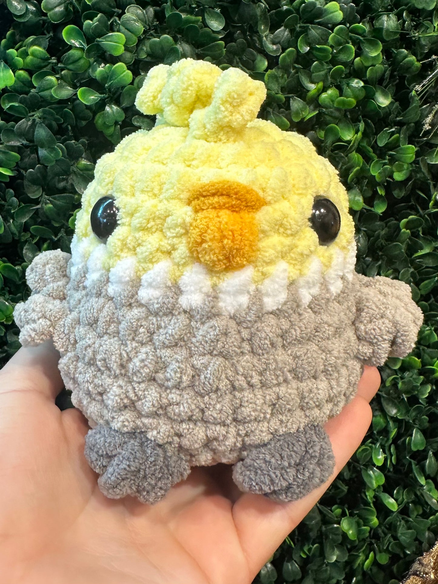 Gray Crochet Stuffed Animals - Brain Cancer Fundraiser