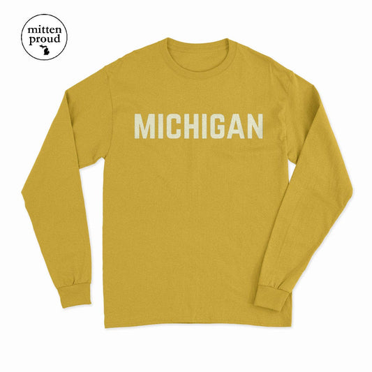 Michigan Unisex Long Sleeve