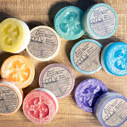 Sweet Sunshine loofah soap included in the Everyday Treat Gift Set