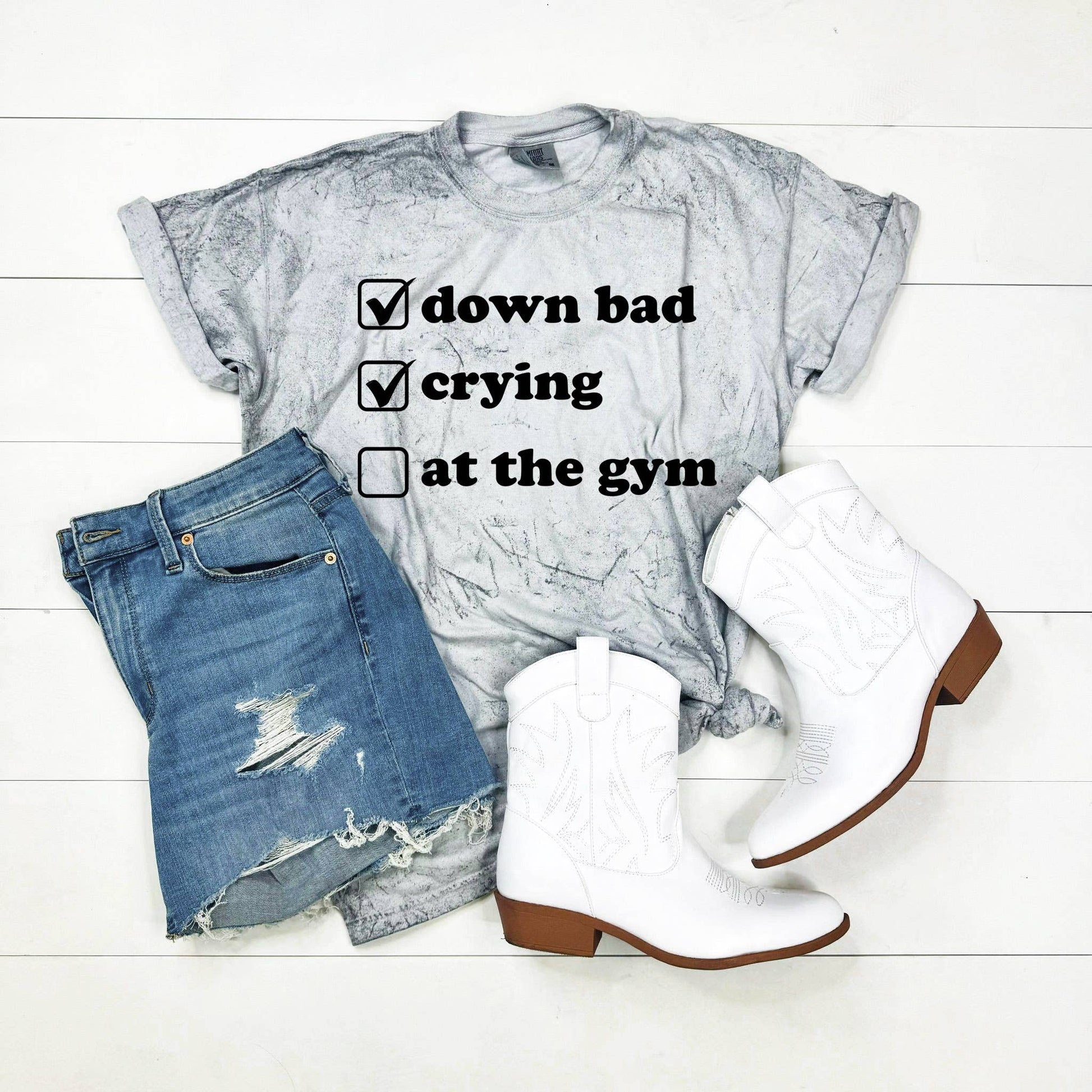 Down Bad Graphic Tee - Storm and Sky Shoppe