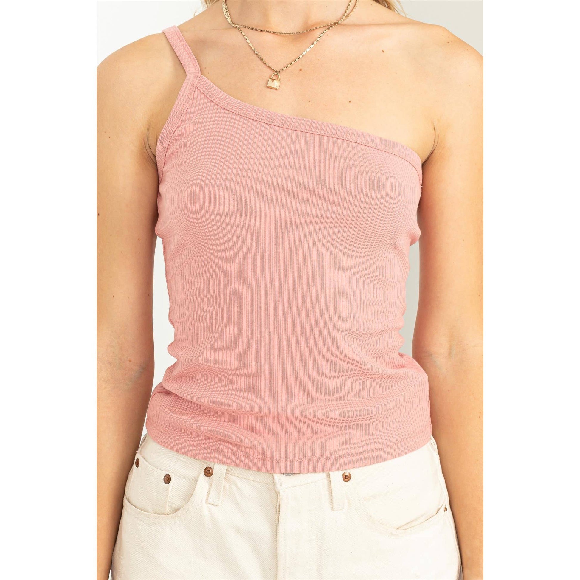 One-shoulder Cami Top - Storm and Sky Shoppe