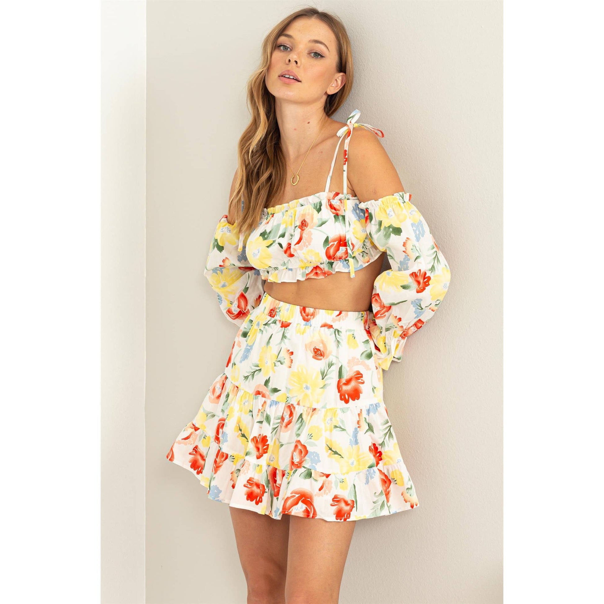 Floral Printed Set - Storm and Sky Shoppe