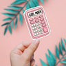 Girl Math Sticker