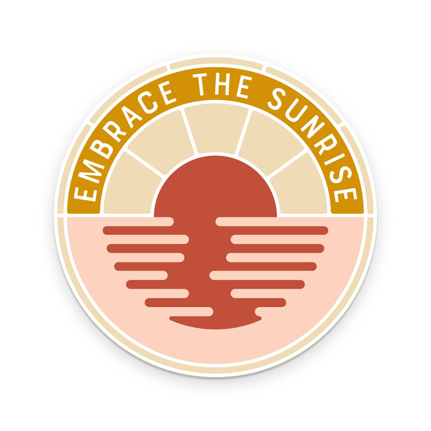 Embrace The Sunrise Sticker - Storm and Sky Shoppe