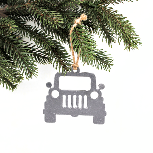 Jeep Car Ornament - Storm and Sky Shoppe