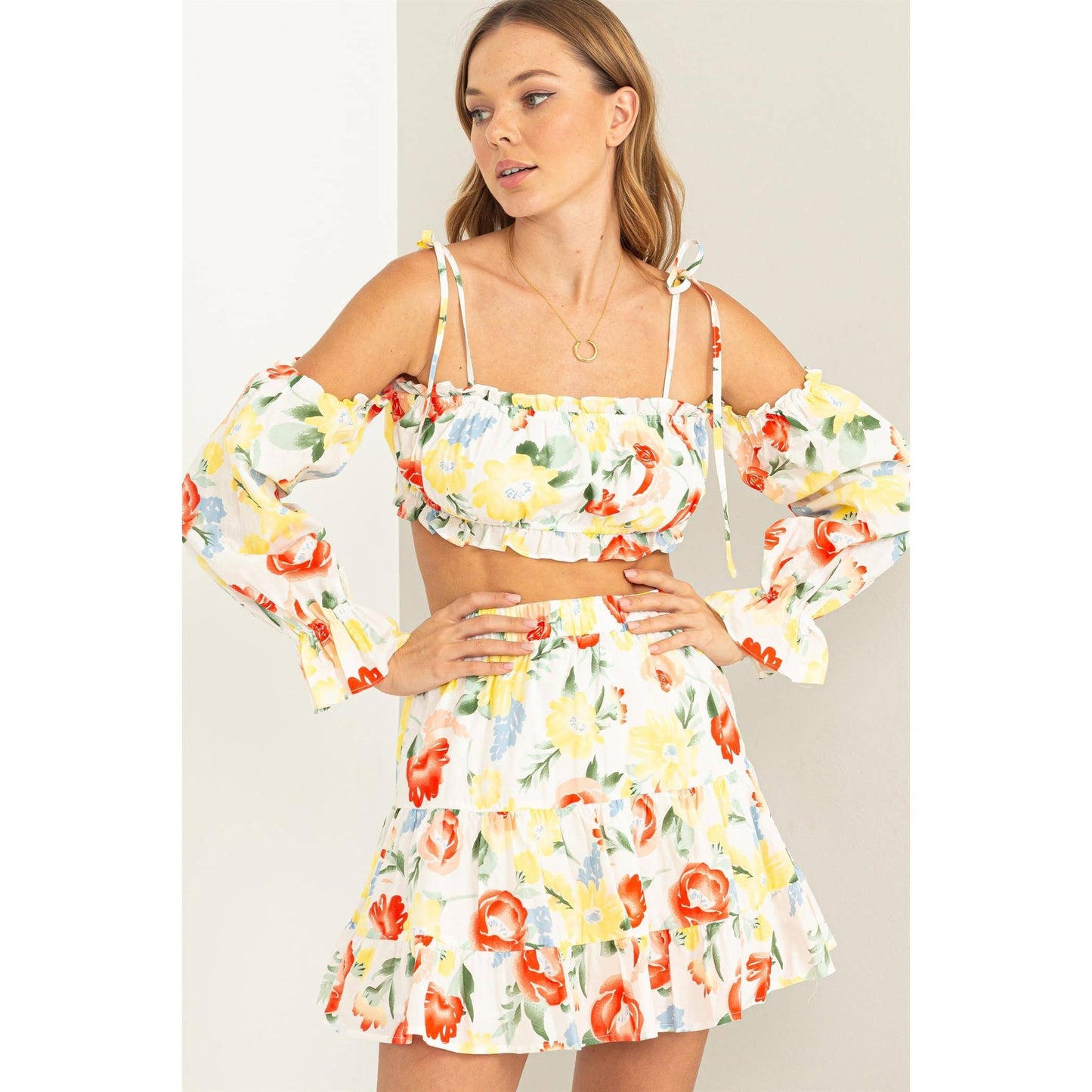 Floral Printed Set - Storm and Sky Shoppe