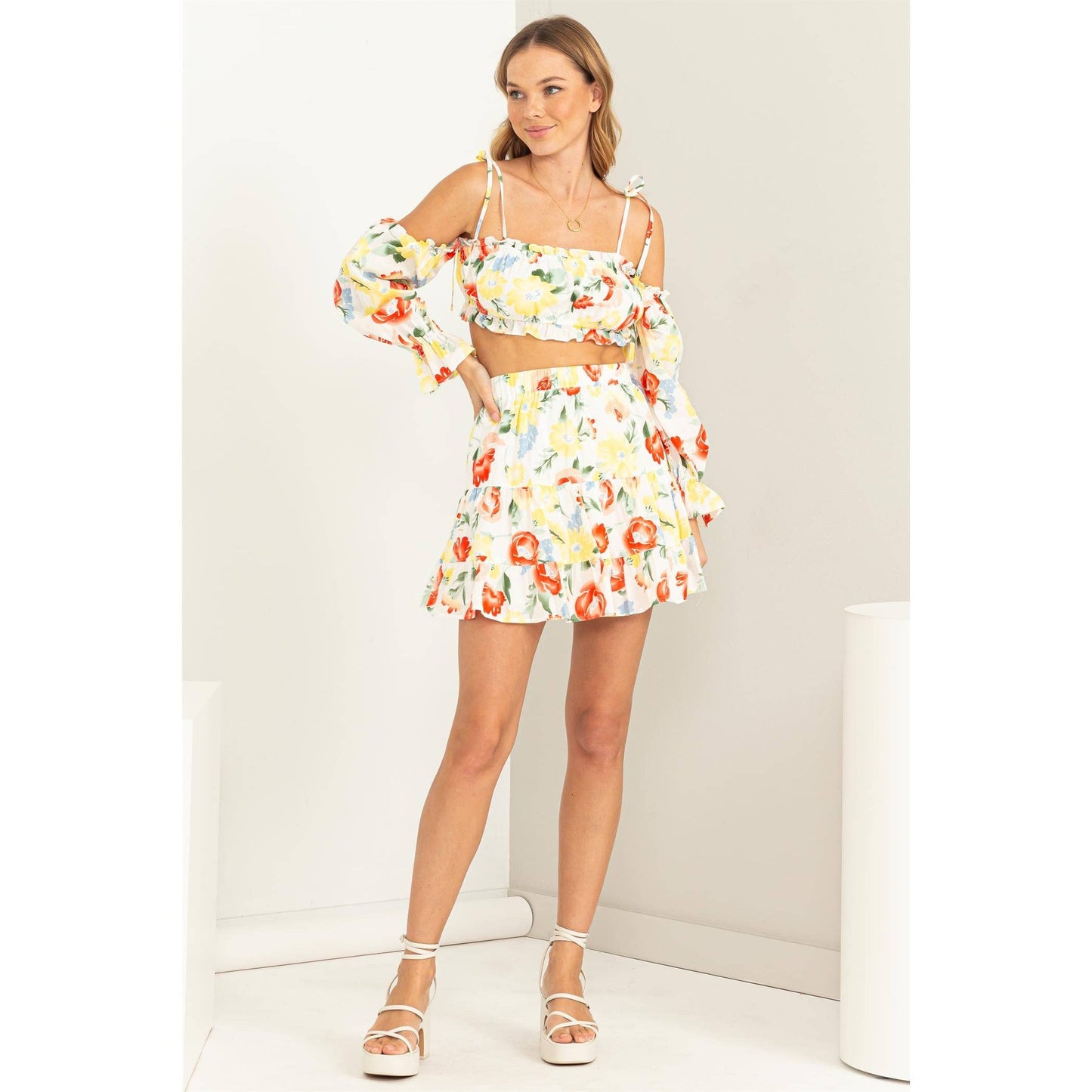 Floral Printed Set - Storm and Sky Shoppe