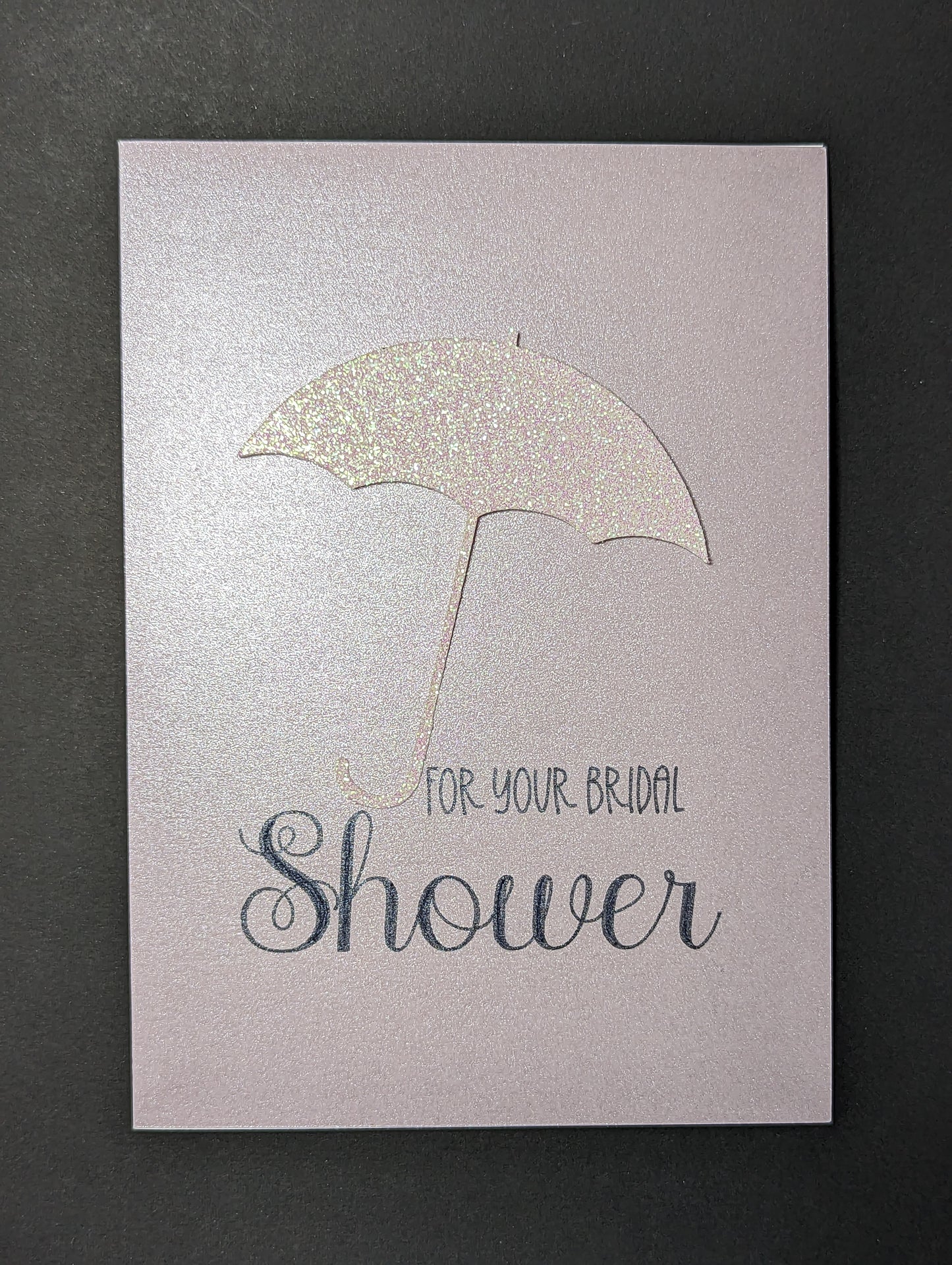 Bridal Shower Card - Storm and Sky Shoppe - EK Crafts