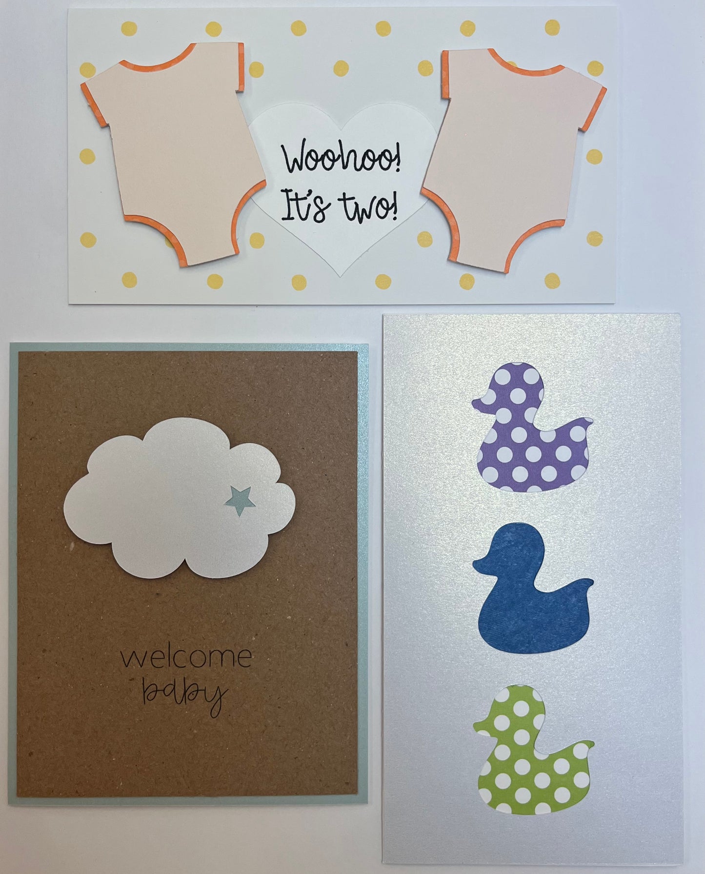 Baby Shower Cards - Storm and Sky Shoppe - EK Crafts