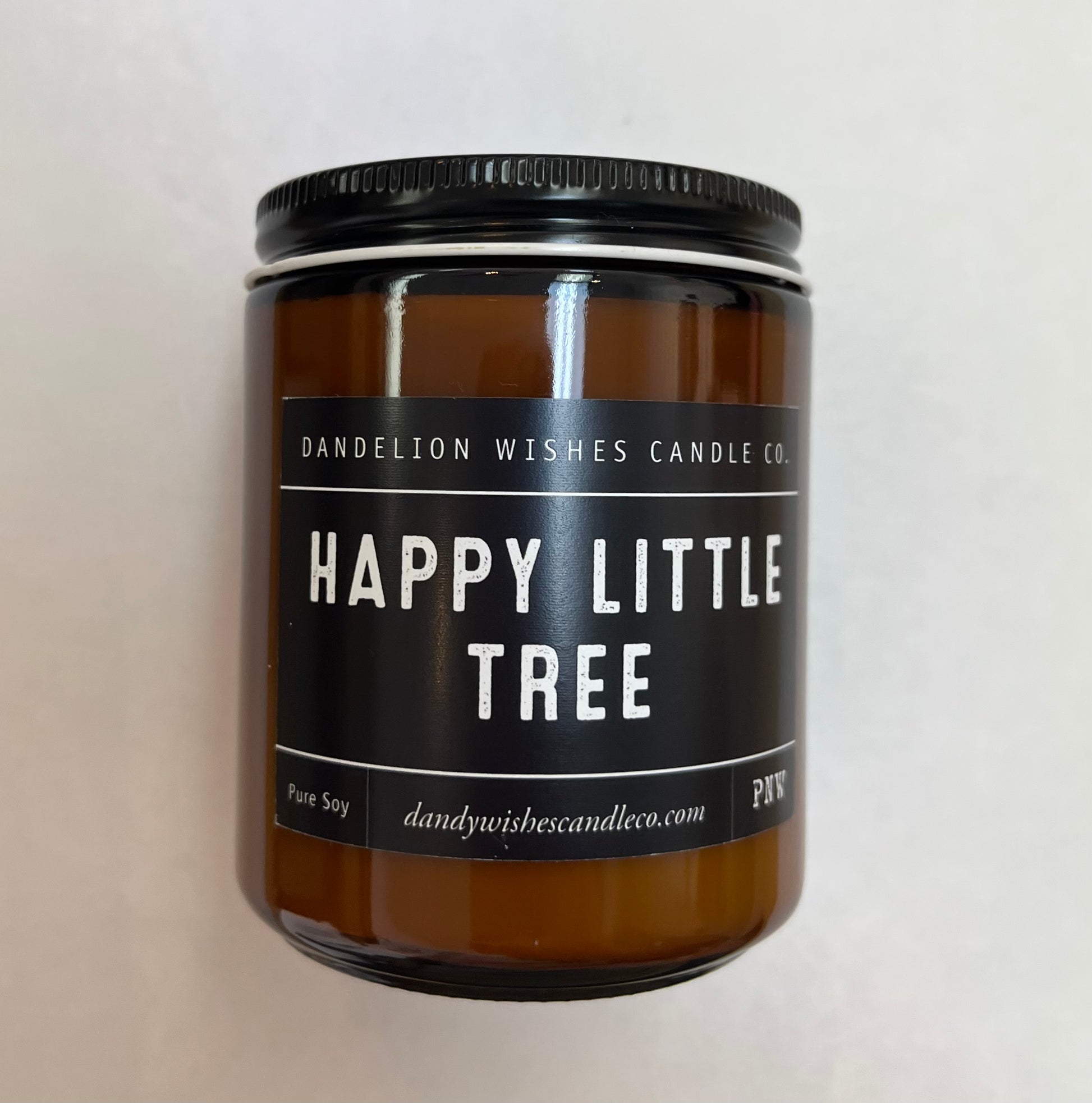 Handmade Amber Candle - Storm and Sky Shoppe - Dandelion Wishes Candle Co.