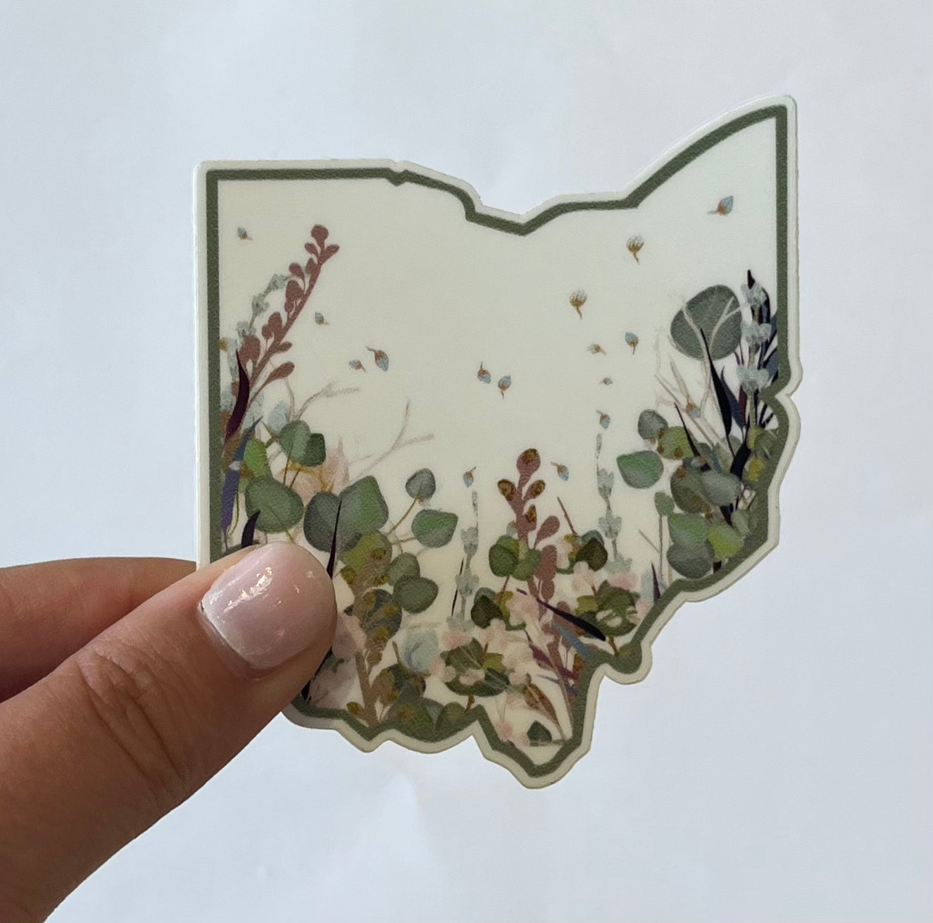 Michigan or Ohio Wildflower Sticker - Storm and Sky Shoppe - Mad River