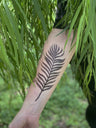 Palm Leaf Temporary Tattoo