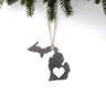 Michigan Heart Ornament