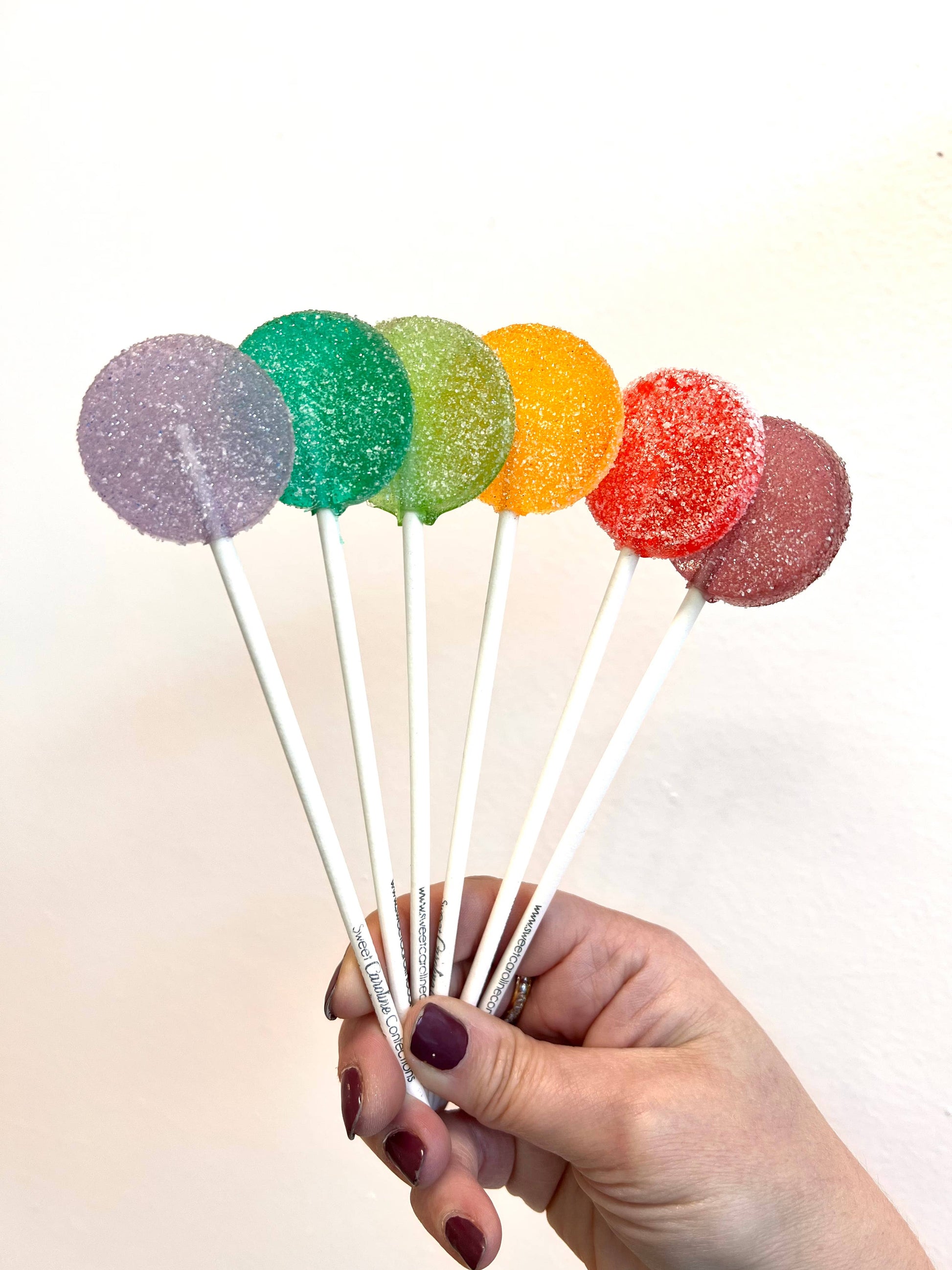 Sour Fruit Sparkle Lollipops, 10/Case, Mixed Flavors - Storm and Sky Shoppe