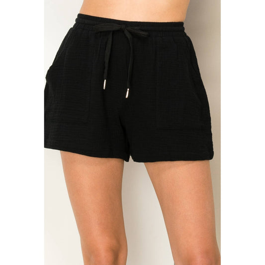 ALL ABOUT COMFORT DRAWSTRING SHORTS - Storm and Sky Shoppe - HYFVE