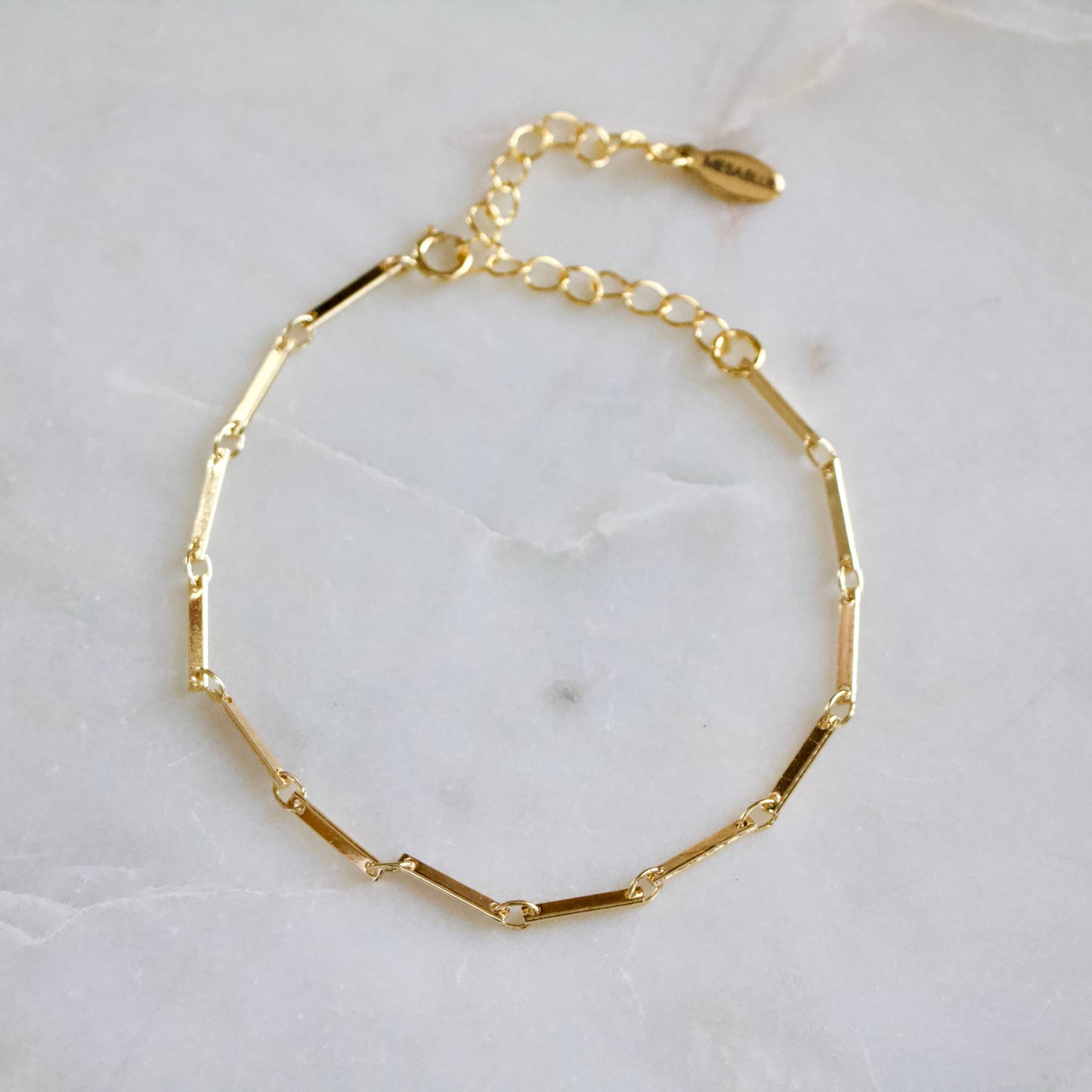 Bar Chain Bracelet - Gold - Storm and Sky Shoppe
