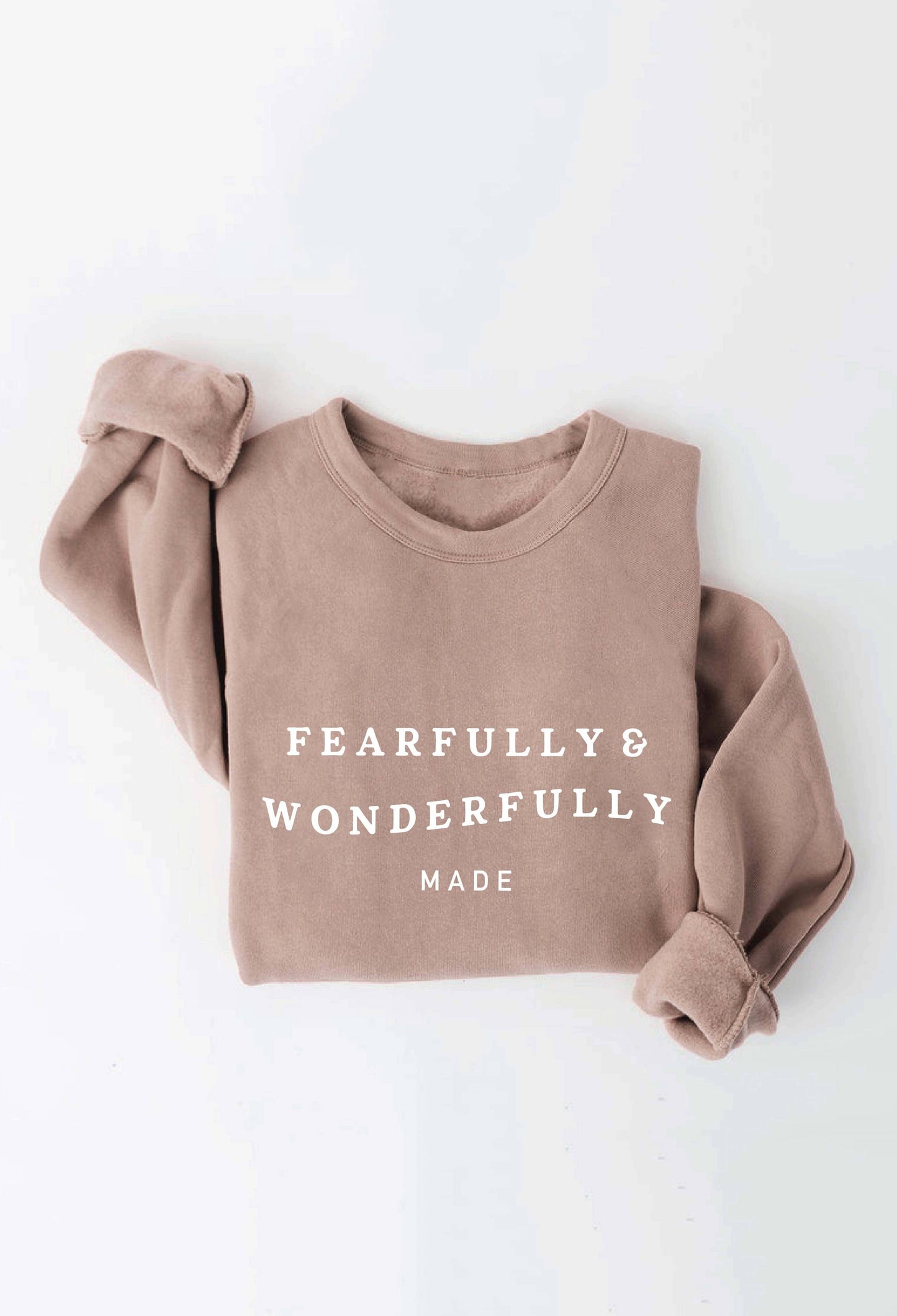 FEARFULLY AND WONDERFULLY MADE Sweatshirt - Storm and Sky Shoppe