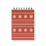Christmas Sweater Mini Jotter Notebook