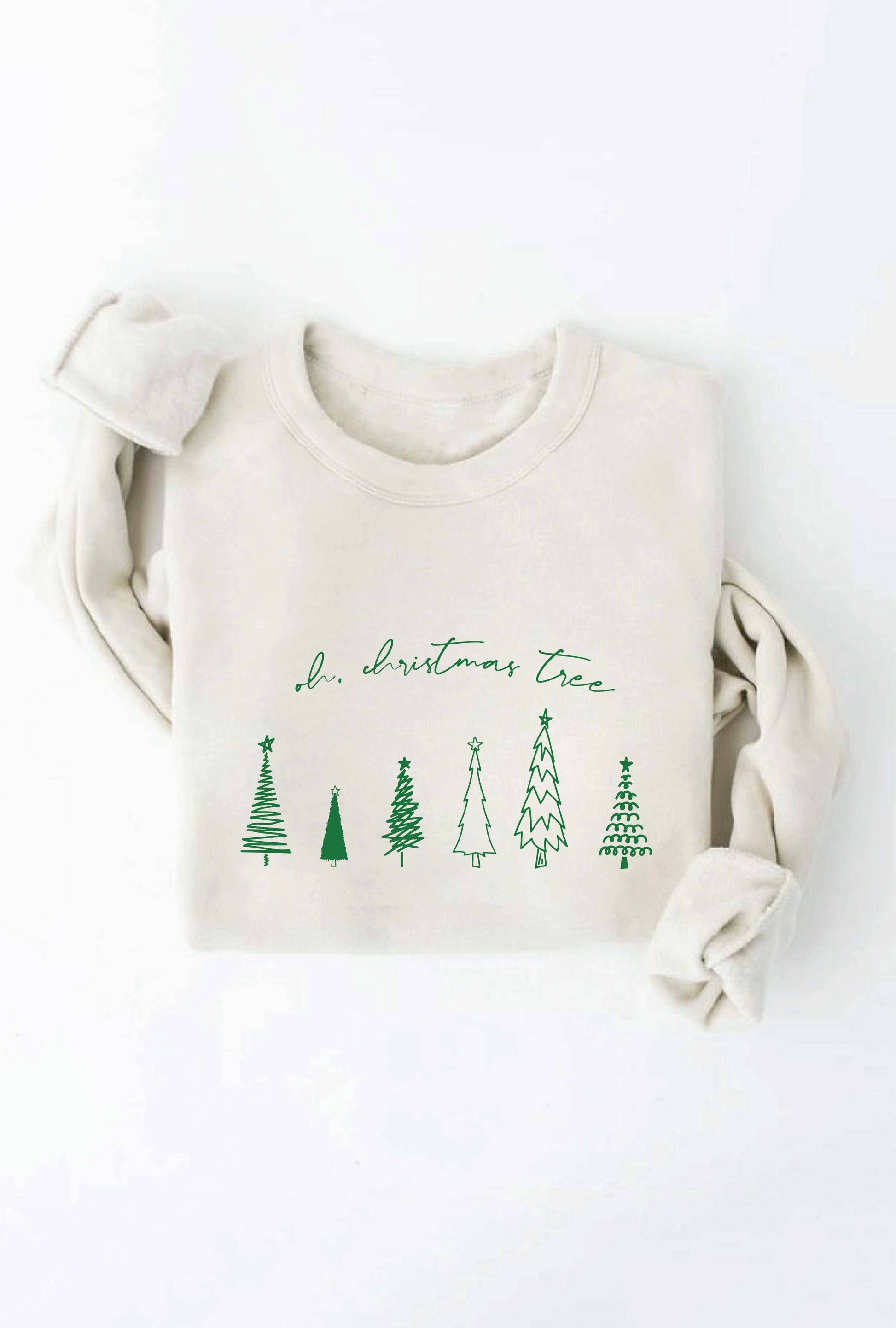 OH, CHRISTMAS TREE  Graphic Sweatshirt - Storm and Sky Shoppe