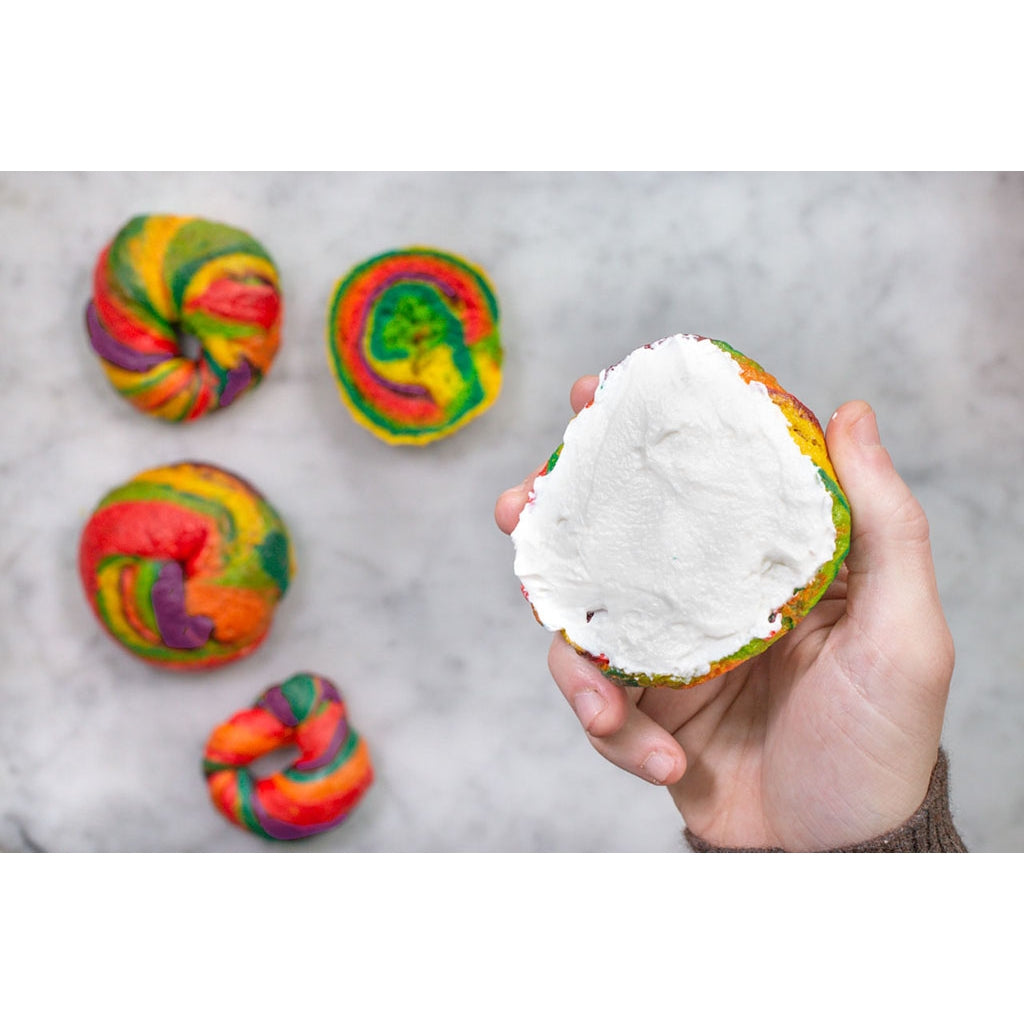 DIY Rainbow Bagel Making Kit