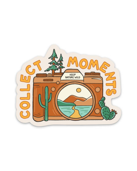 Collect Moments | Sticker - Storm and Sky Shoppe - Keep Nature Wild