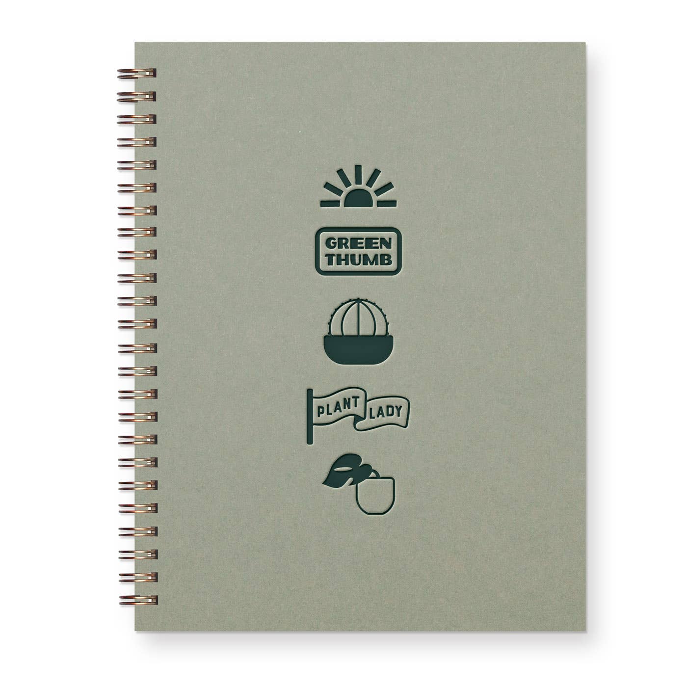 Plant Lady Things Journal: Lined Notebook - Storm and Sky Shoppe - Ruff House Print Shop