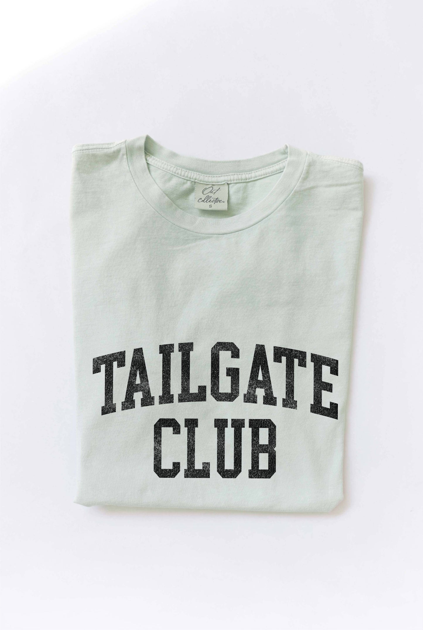 TAILGATE CLUB Mineral Washed Graphic Top - Storm And Sky