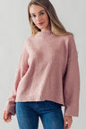 Fleece Rib Knit Sweater
