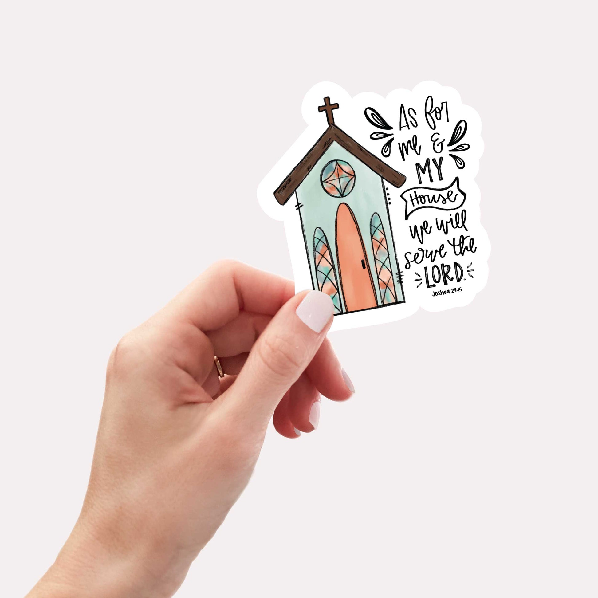 Faith-Based Stickers, Cup or Laptop Stickers, Church Art - Storm and Sky Shoppe