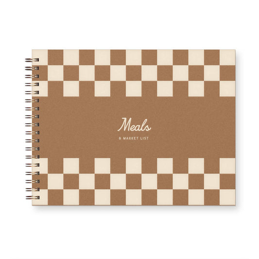 Checkerboard Meal Planner - Storm and Sky Shoppe