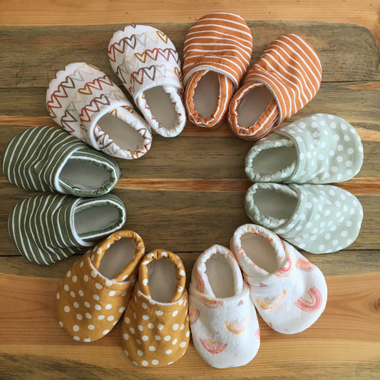 Handmade Baby Shoes - Storm and Sky Shoppe
