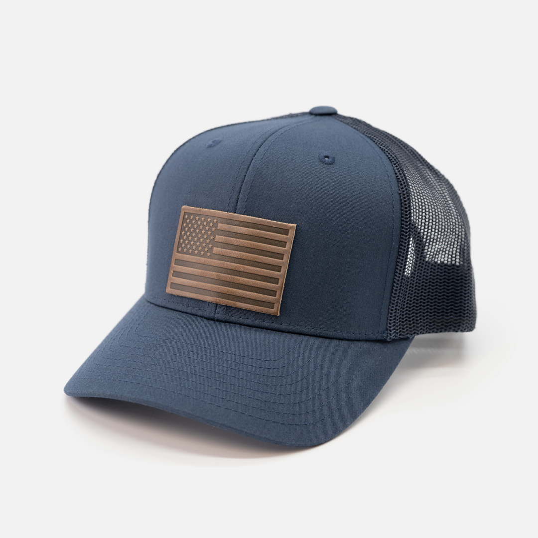 American Flag Hat - Storm And Sky