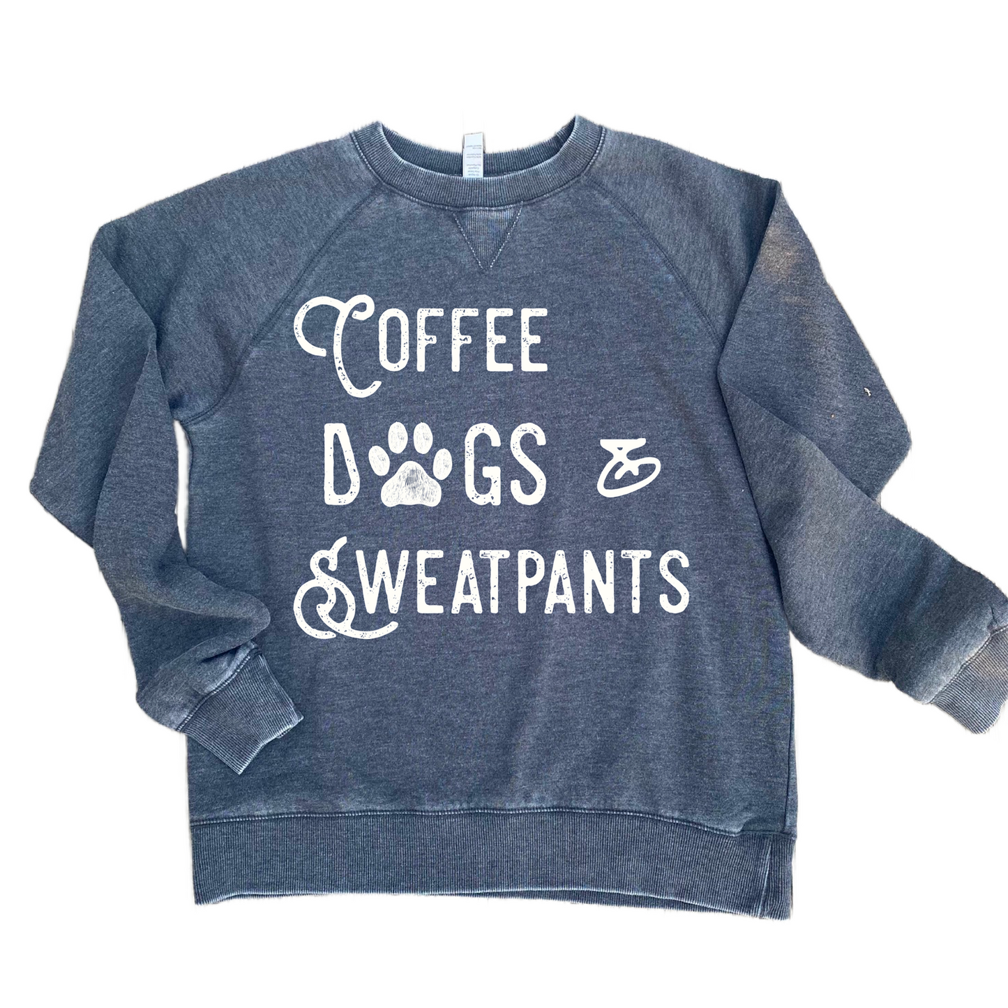 Coffee Dogs and Sweatpants Vintage Sweatshirt: 2xl - Storm and Sky Shoppe - Ales to Trails