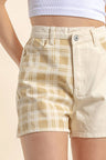 Solid & Plaid Shorts