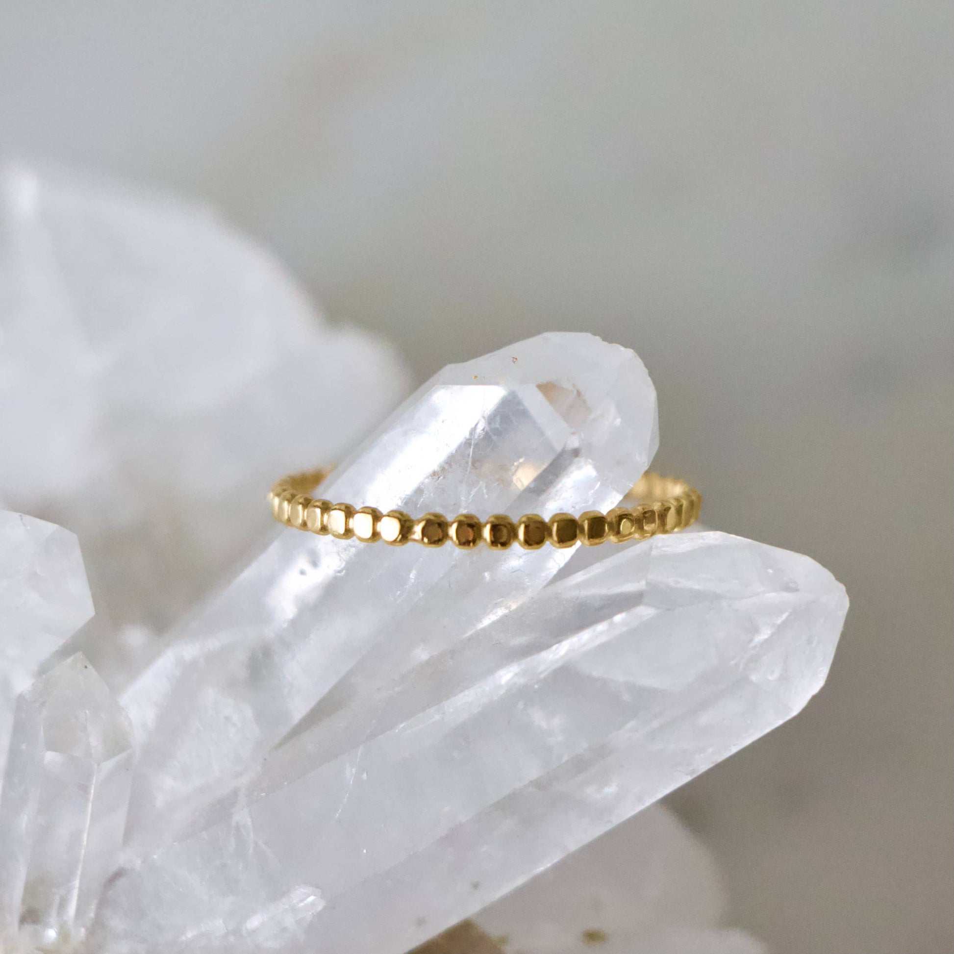 Dot Stack Ring -  Tarnish Free: US 6 - Storm and Sky Shoppe