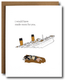Titanic Card