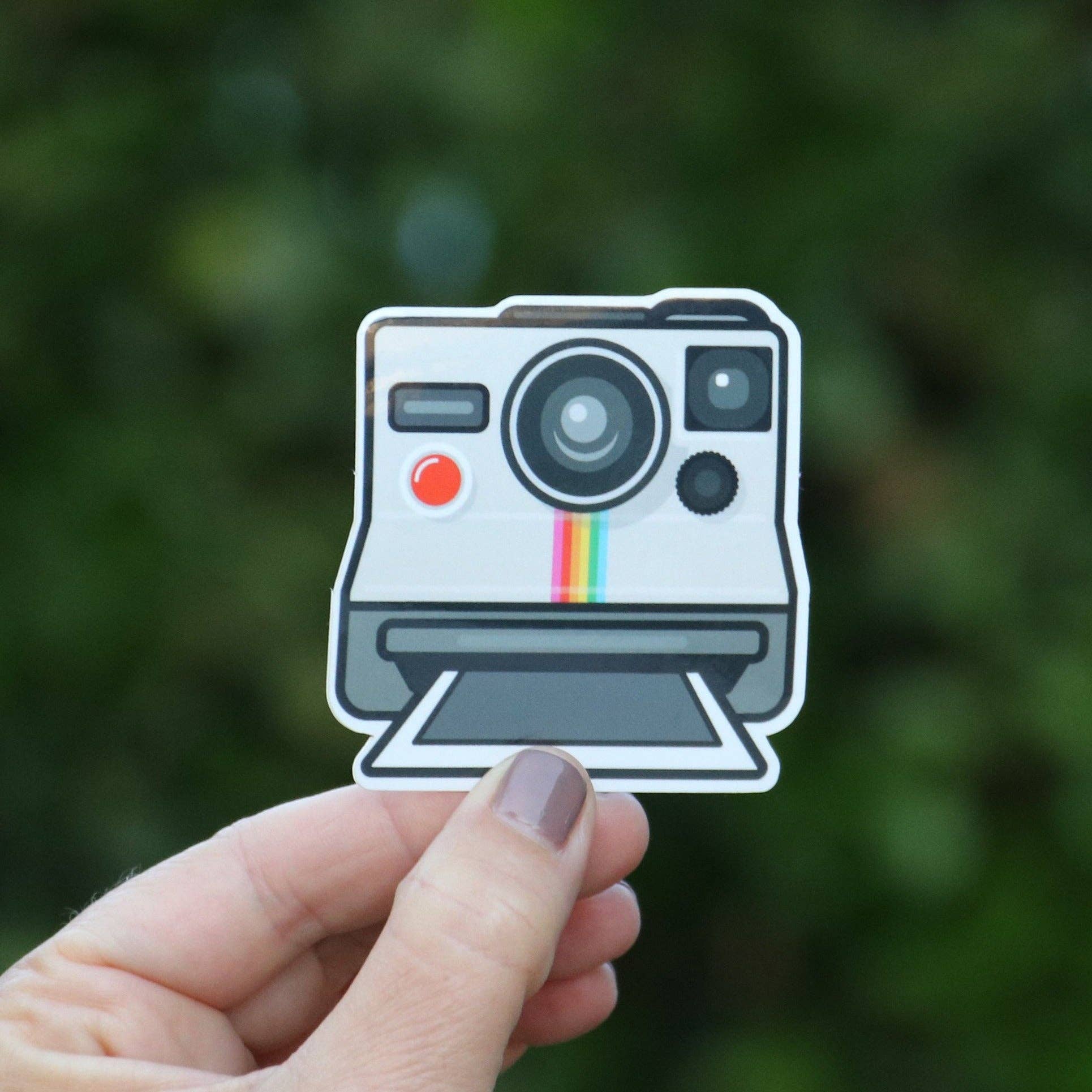 Polaroid Camera Sticker - Storm and Sky Shoppe - Squatchy