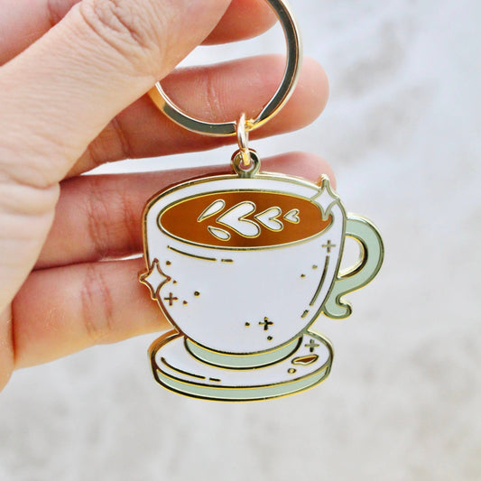 Latte of Love Keychain - Storm and Sky Shoppe