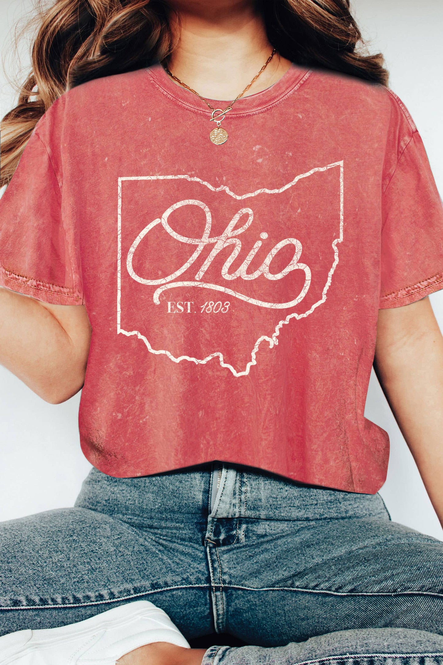 OHIO STATE PUFF MINERAL GRAPHIC TSHIRTS: TEABERRY - Storm and Sky Shoppe