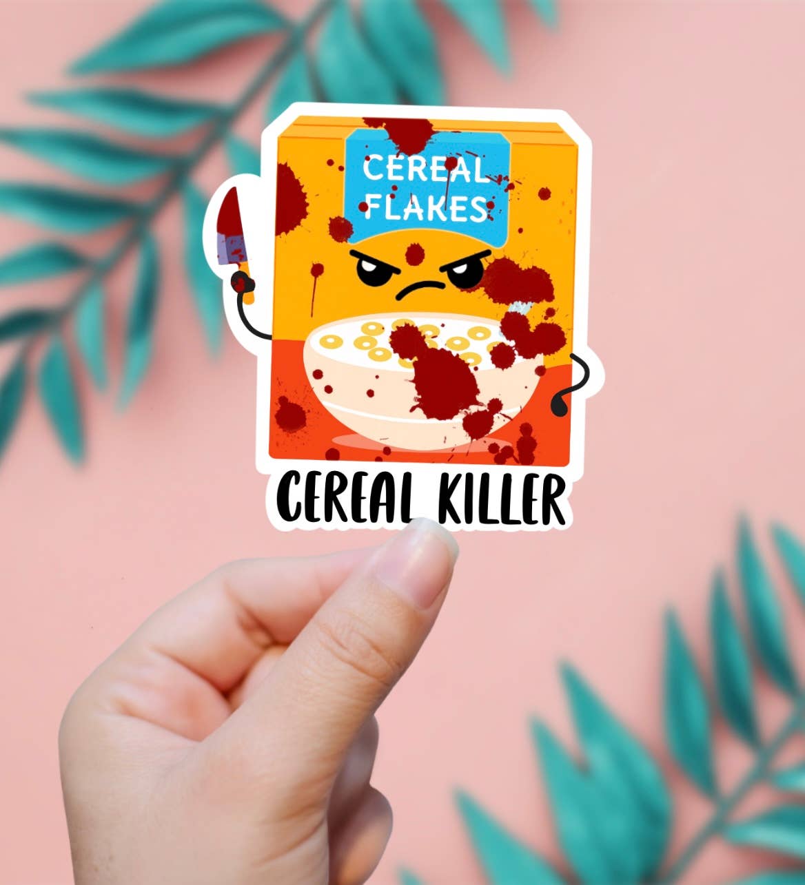 Cereal Killer Sticker - Storm and Sky Shoppe